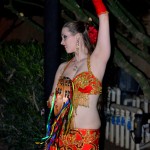 Belly Dancer in Red